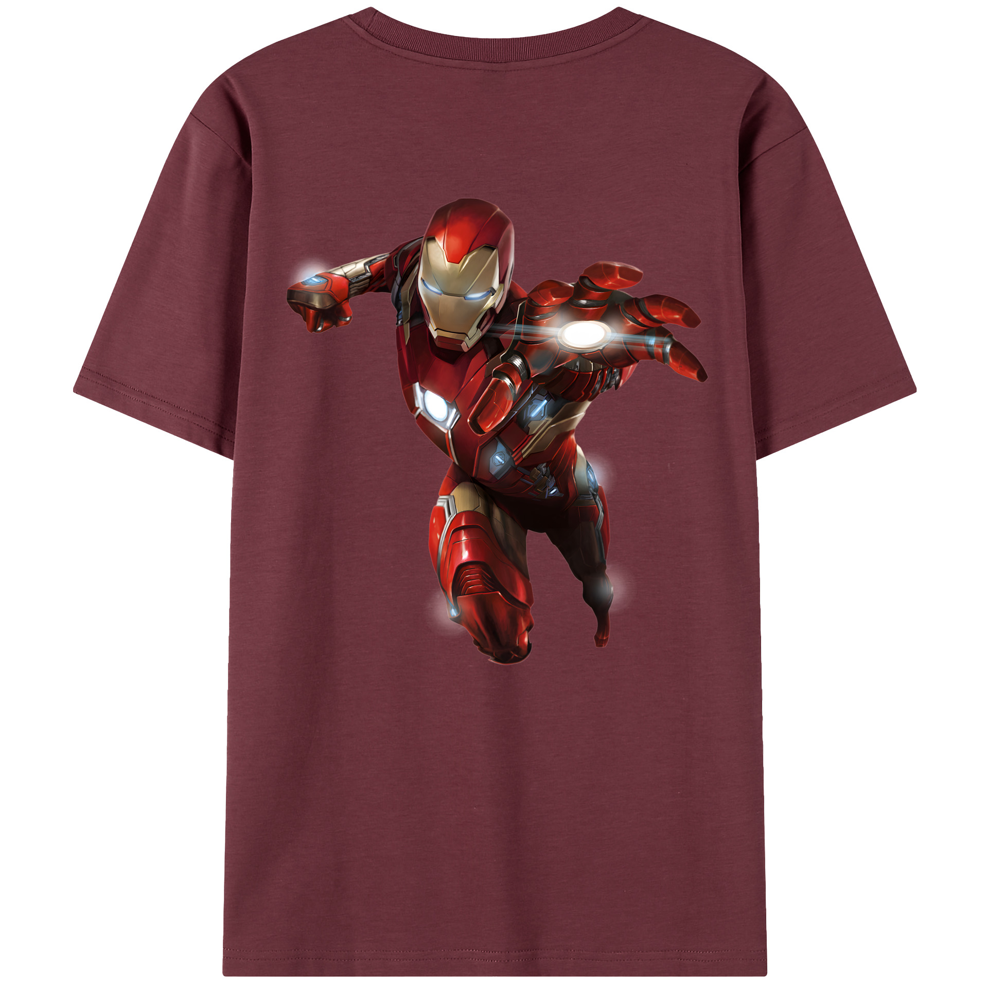 （画像用） アベンジャーズ The Avengers 綿100％半袖Tシャツ（背面プリント）
